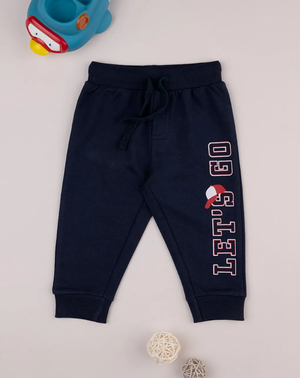 Prenatal Jeans Pantaloni E Salopette-Pantalone French Terry Bimbo Blu
