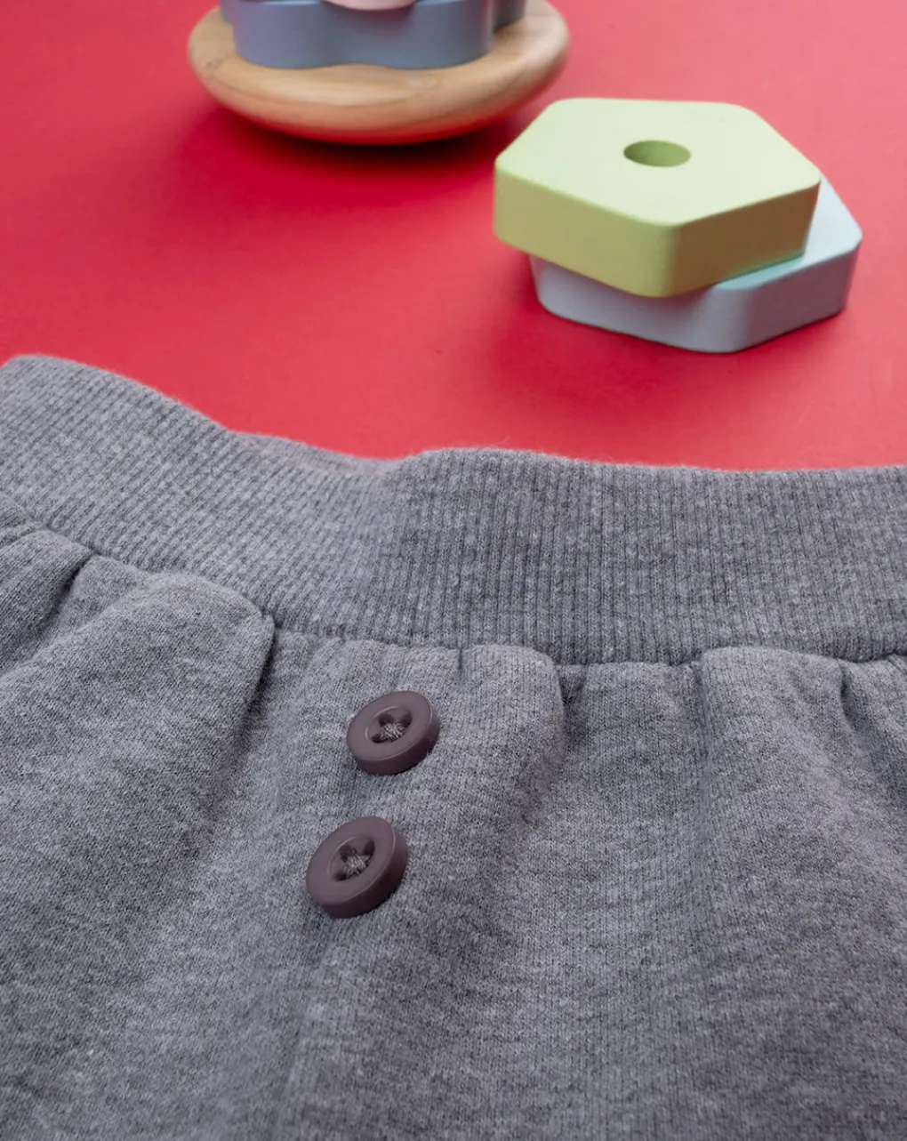 Prenatal Pantaloni E Salopette-Pantalone In Felpa Bimbo Grey