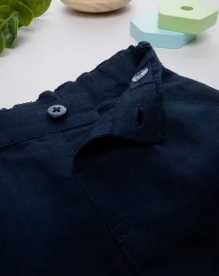 Prenatal Jeans Pantaloni E Salopette-Pantalone Lino Bimbo Blu