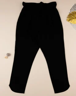 Prenatal Pantaloni Gonne E Leggings-Pantalone Lungo Nero Con Coulisse