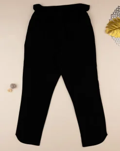 Prenatal Pantaloni Gonne E Leggings-Pantalone Lungo Nero Con Coulisse