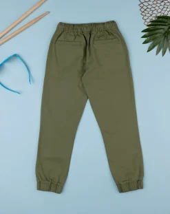 Prenatal Jeans Pantaloni E Salopette-Pantalone Twill Bimbo Verde