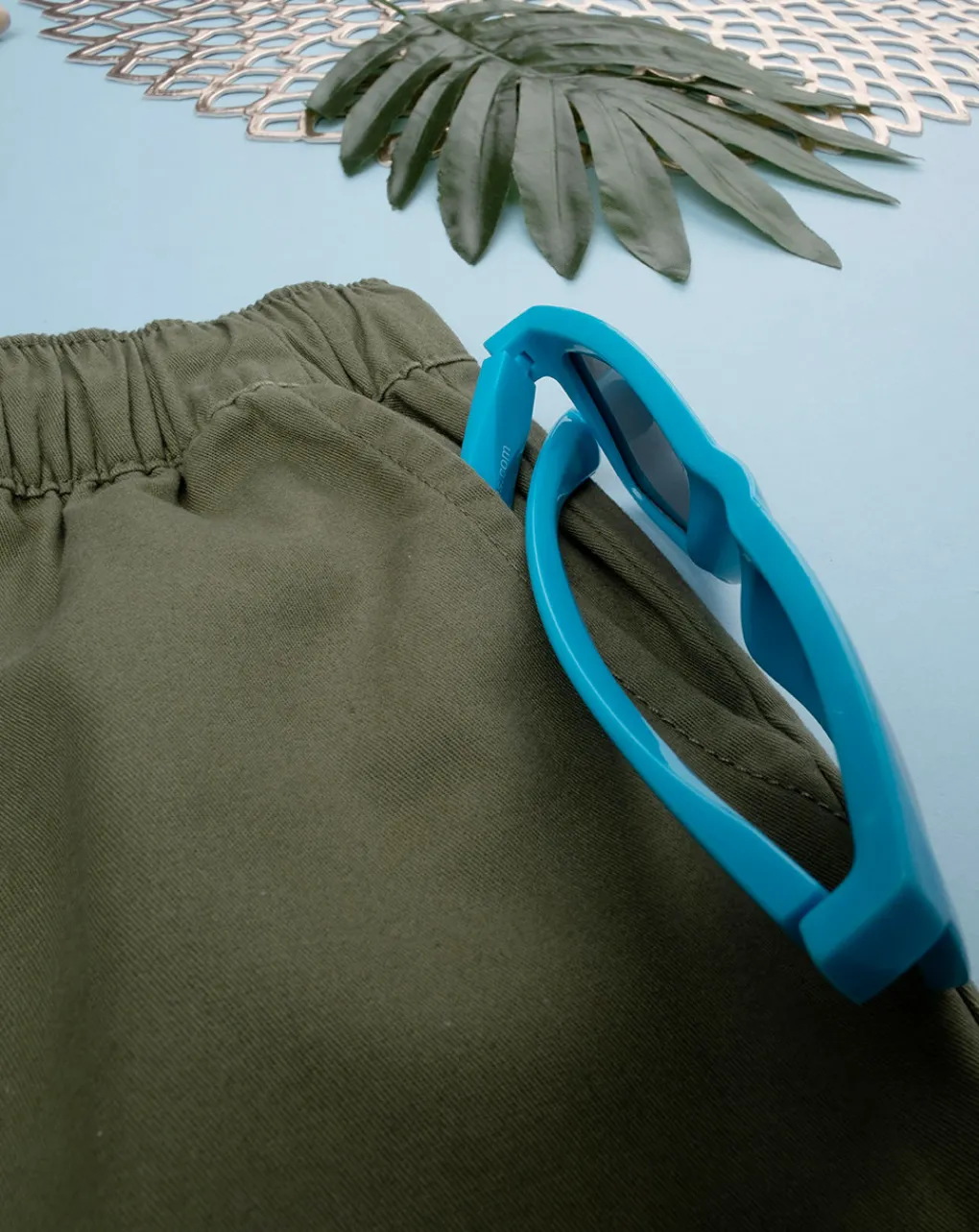 Prenatal Jeans Pantaloni E Salopette-Pantalone Twill Bimbo Verde