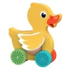 Wood'N'Play Giochi Primi Mesi-Papera Attivita’ Con Ruote - Wood 'N’ Play