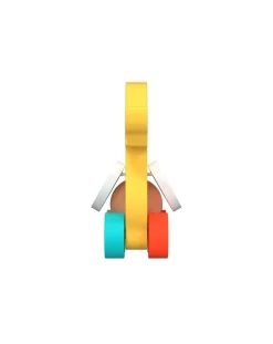 Wood'N'Play Giochi Primi Mesi-Papera Attivita’ Con Ruote - Wood 'N’ Play