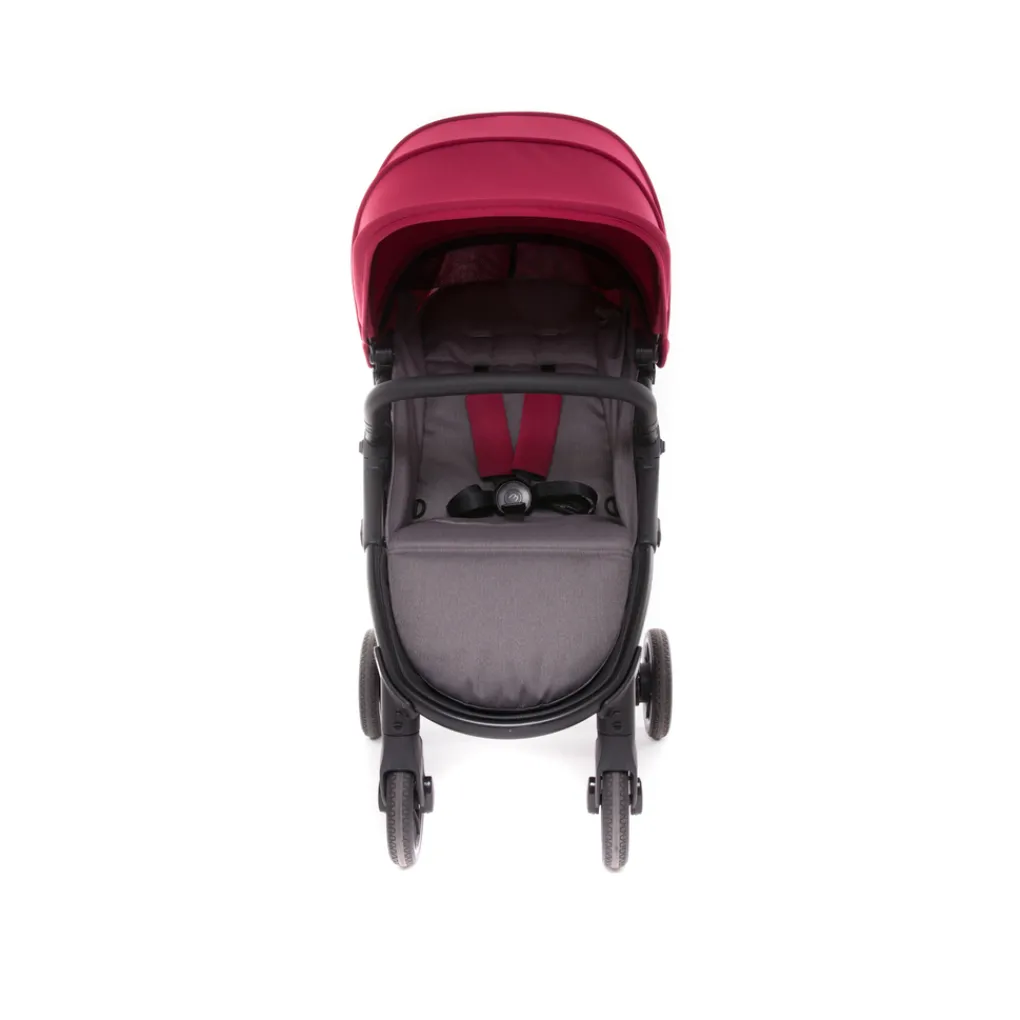 Baby Monsters Passeggini-Passeggino Alaska Con Color Pack Bordeaux
