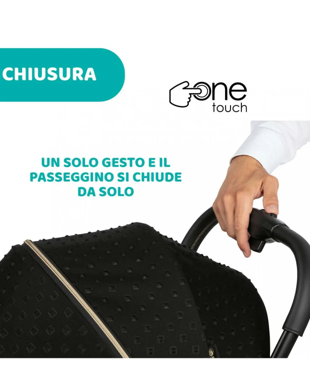 Chicco Passeggini-Passeggino Goody Plus Eco Black Re-Lux