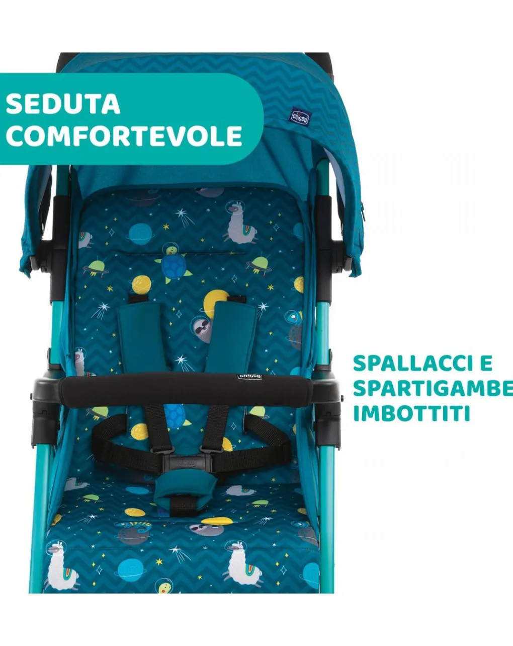 Chicco Passeggini-Passeggino Ohlala3 Sloth In Space