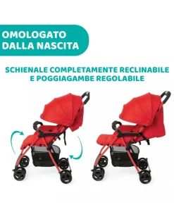 Chicco Passeggini-Passeggino Ohlala 3 Red Passion