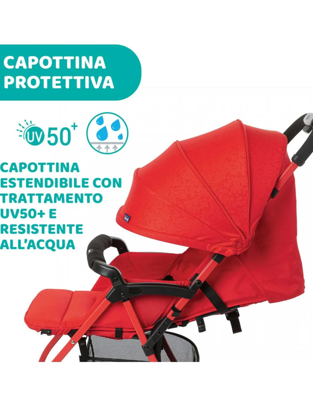 Chicco Passeggini-Passeggino Ohlala 3 Red Passion