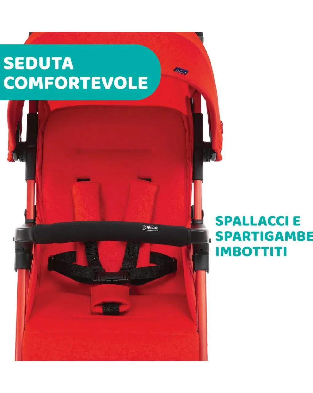 Chicco Passeggini-Passeggino Ohlala 3 Red Passion