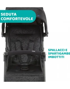 Chicco Passeggini-Passeggino Ohlala3 Jet Black -
