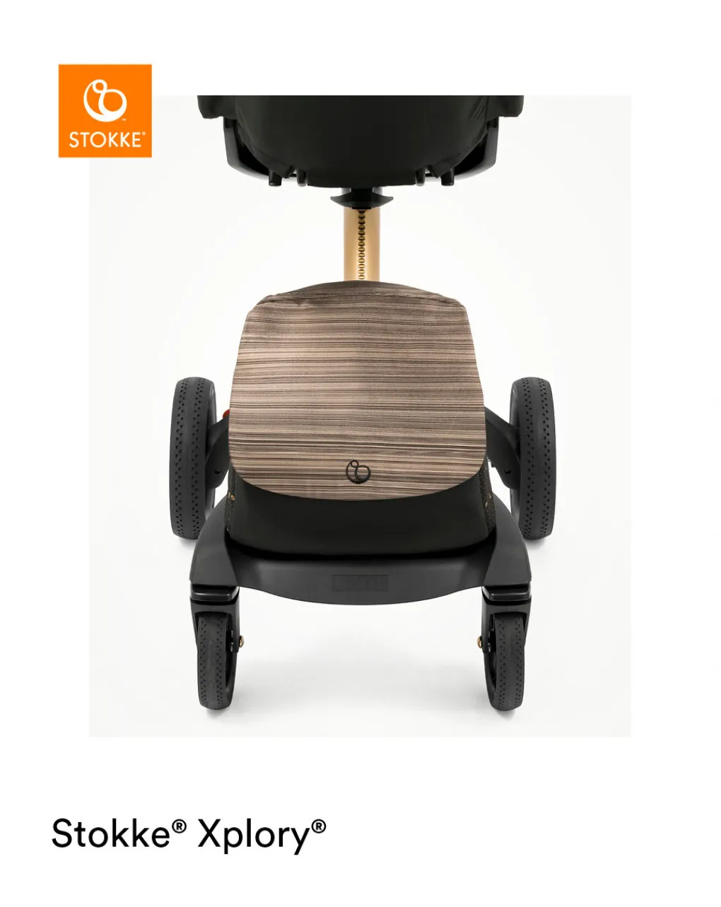 Stokke Trio E Duo-Passeggino Xplory? X Gold Limited Edition - ?