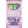 Crayola Giochi Creativi-Pastel 12 Matite Colorate Dai Colori Pastello -