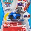 Paw Patrol Veicoli Giocattolo E Radiocomandi-- Die-Cast Camion Dei Pompieri E Marshall