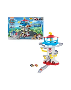 Paw Patrol Veicoli Giocattolo E Radiocomandi--Pista Da Corsa Quartier Generale
