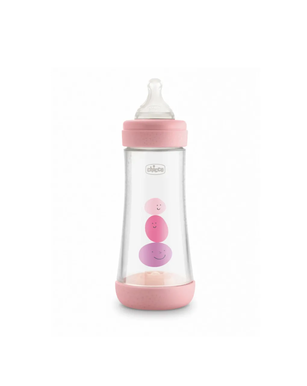 Chicco Biberon-Perfect 5 Biberon 300 Ml Rosa - Flusso Veloce