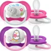 Philips Avent Succhietti-2 Succhietti Ultra Air Collection 6-18M Animaletti