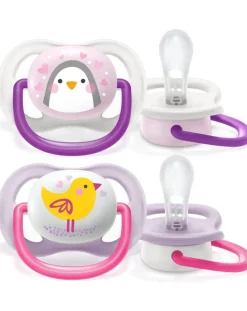 Philips Avent Succhietti-2 Succhietti Ultra Air Collection 0-6M Animaletti