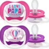 Philips Avent Succhietti-2 Succhietti Ultra Air Collection 6-18 Papa