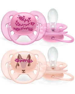 Philips Avent Succhietti-2 Succhietti Ultra Soft 6-18M Cuccioli