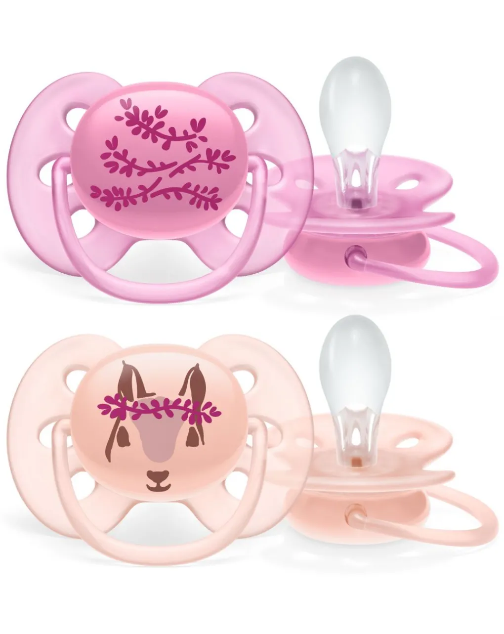 Philips Avent Succhietti-2 Succhietti Ultra Soft 6-18M Cuccioli