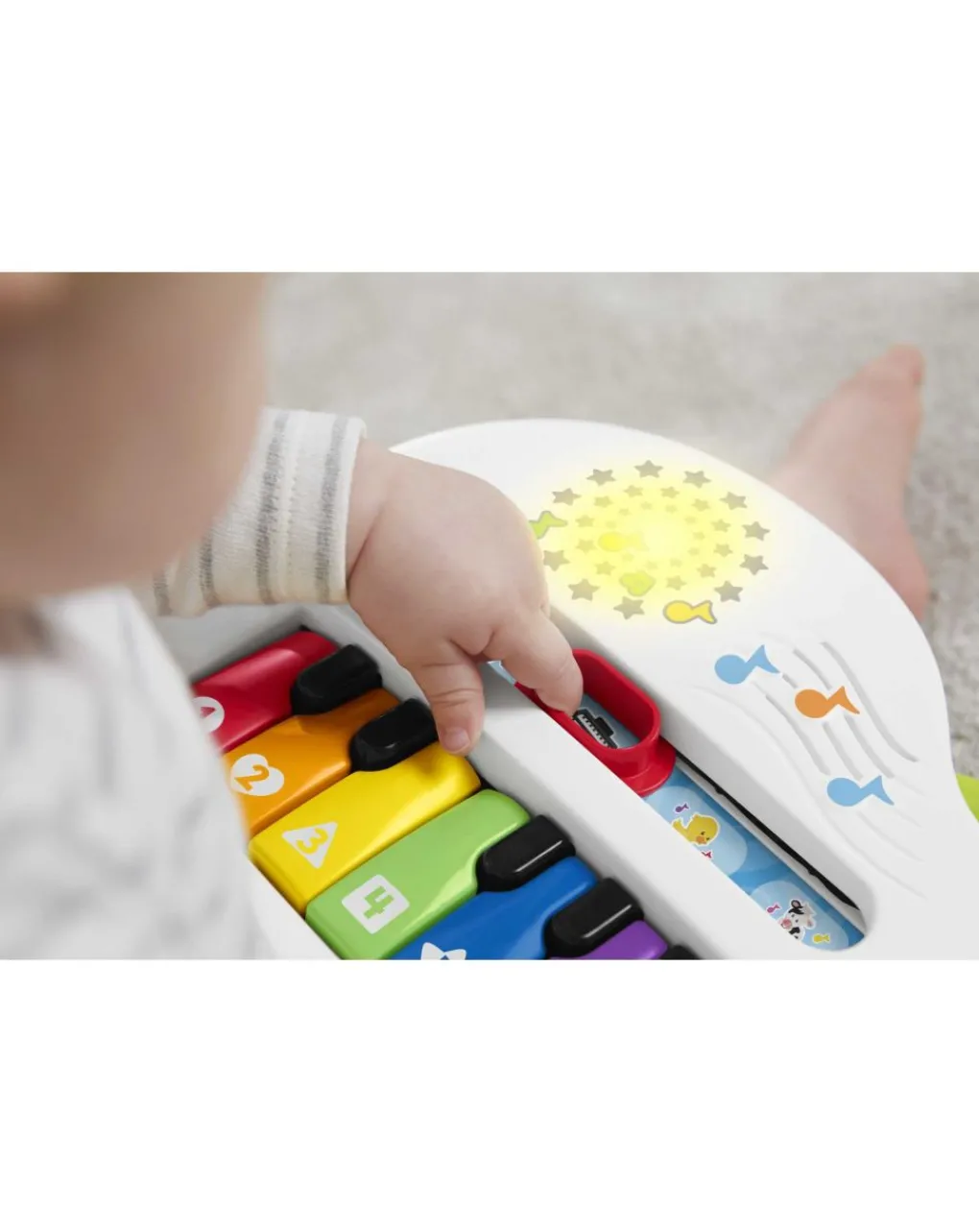 Fisher-Price Giochi Primi Mesi-Pianoforte Di Cagnolino Ridi & Impara? - Fisher Price