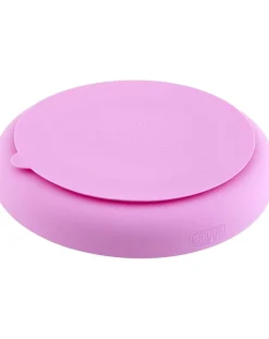 Chicco Piatti E Posate-Piatto Silicone A Scomparti Con Ventosa 12 Mesi + Rosa