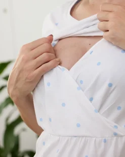 Prenatal Pigiami E Camicie Da Notte-Pigiama Allattamento Premaman Never Stop Dreaming
