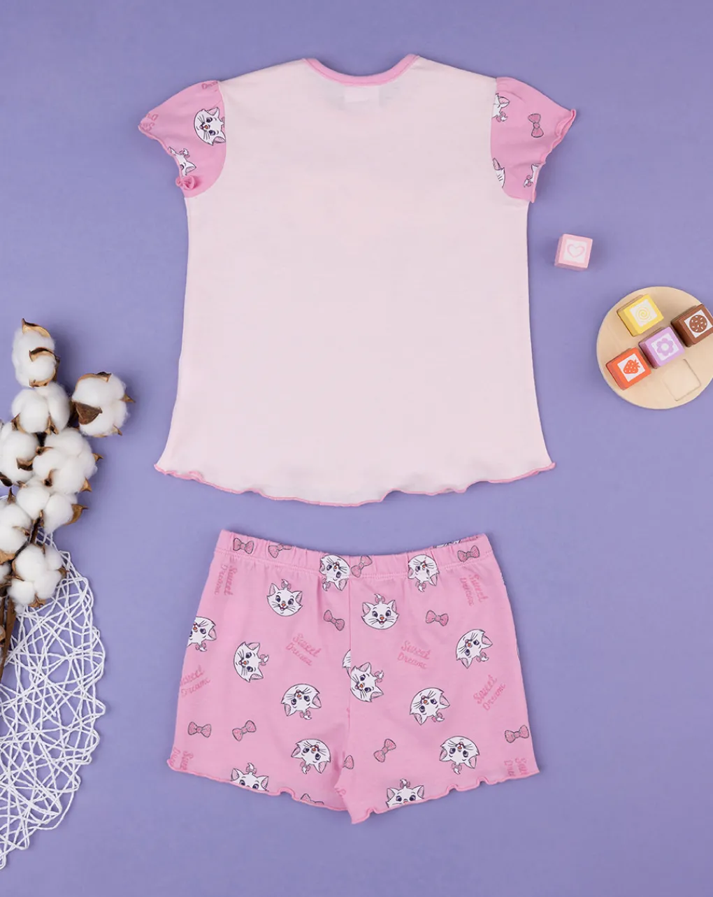Prenatal Pigiami-Pigiama Bimba "Marie” Rosa