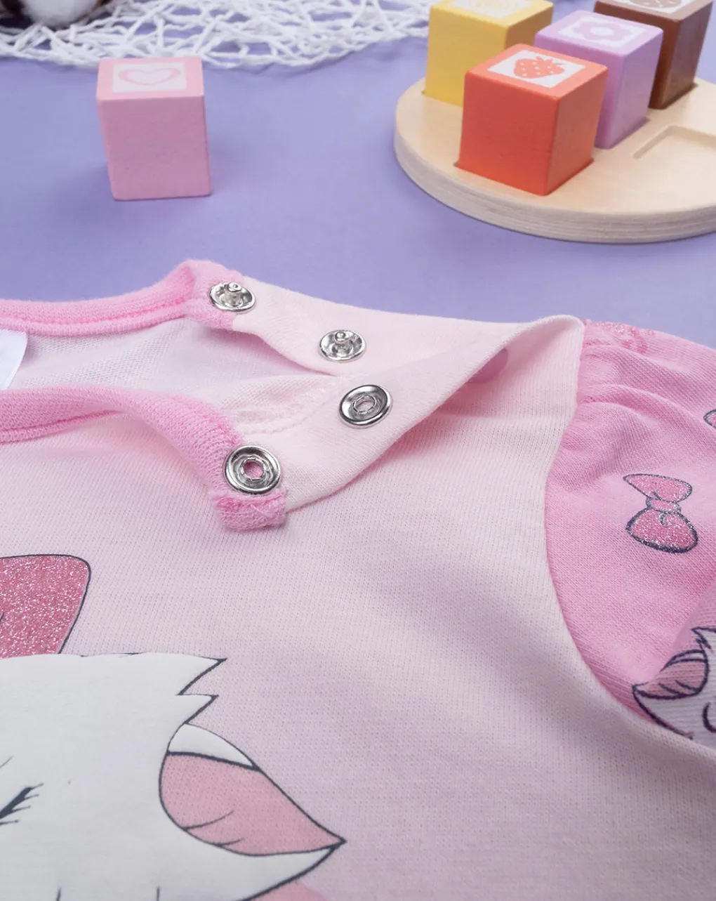 Prenatal Pigiami-Pigiama Bimba "Marie” Rosa