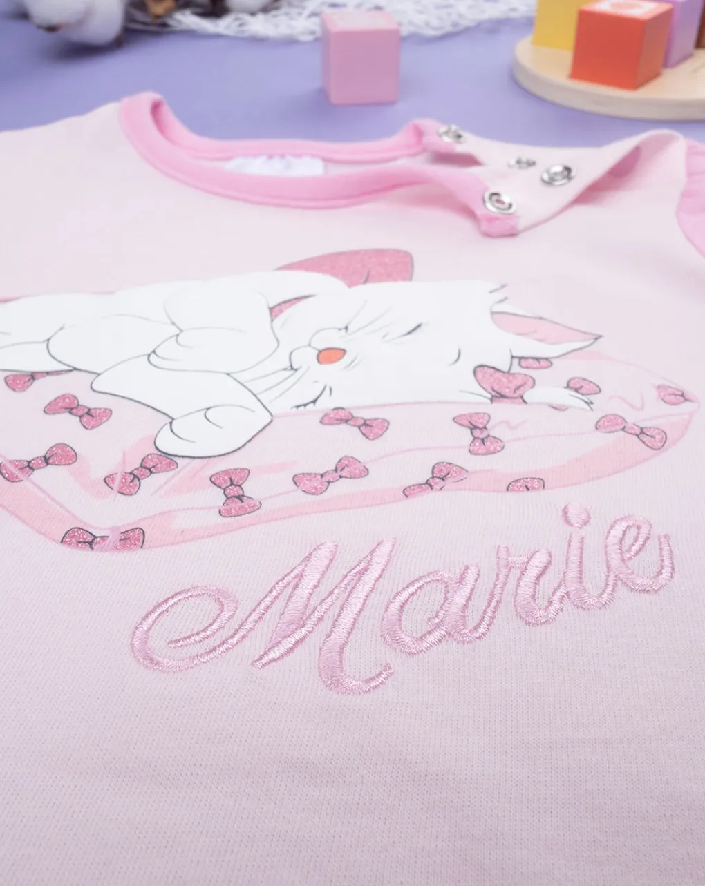 Prenatal Pigiami-Pigiama Bimba "Marie” Rosa