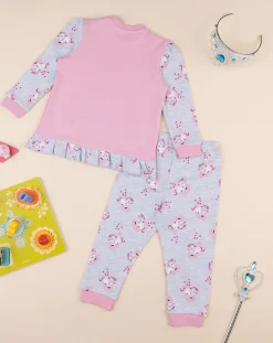 Prenatal Pigiami-Pigiama Bimba "Unicorni” Rosa