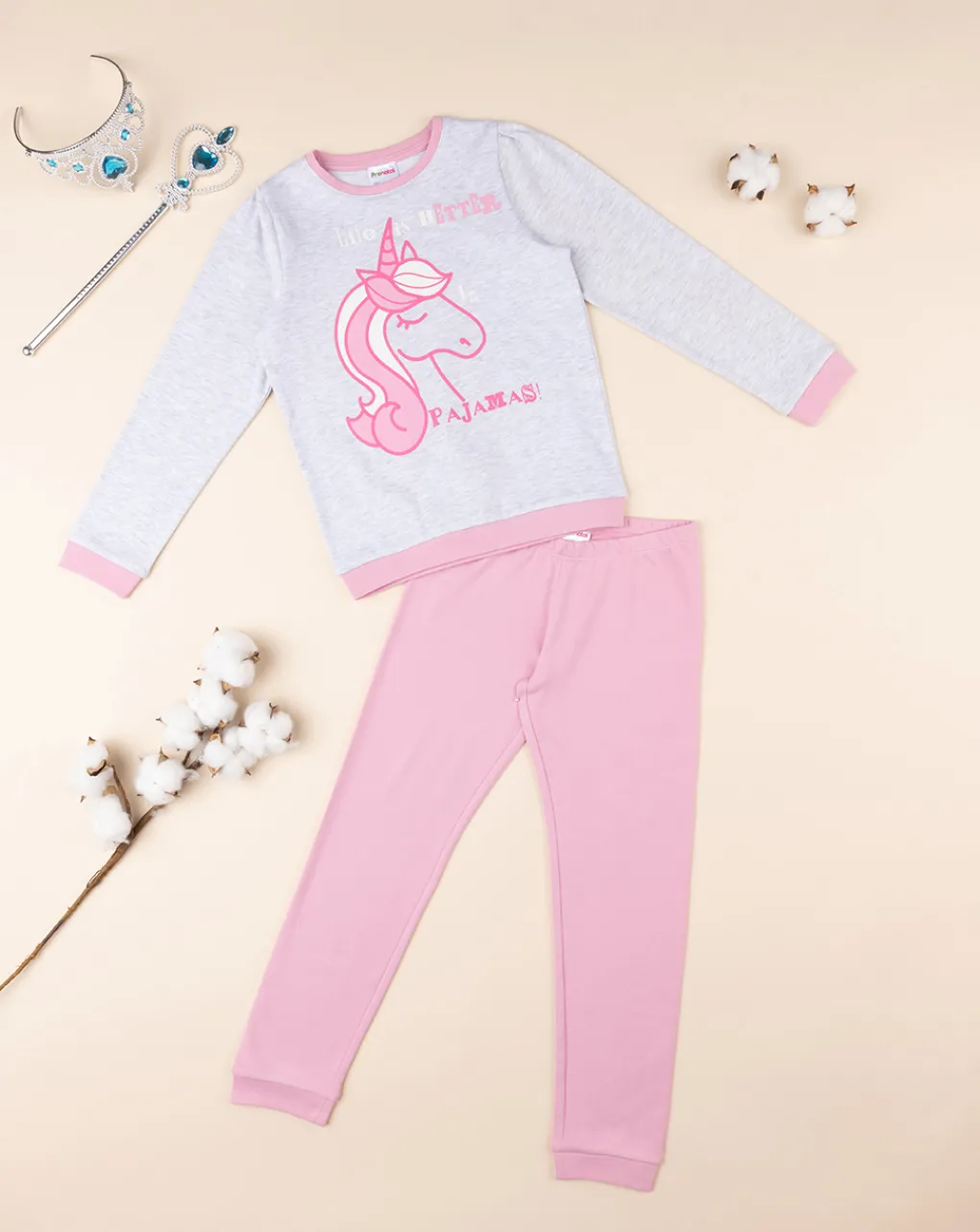 Prenatal Pigiami-Pigiama Bimba "Unicorno” Rosa