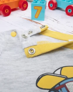 Prenatal Pigiami-Pigiama Bimbo 2 Pezzi Robot Skate