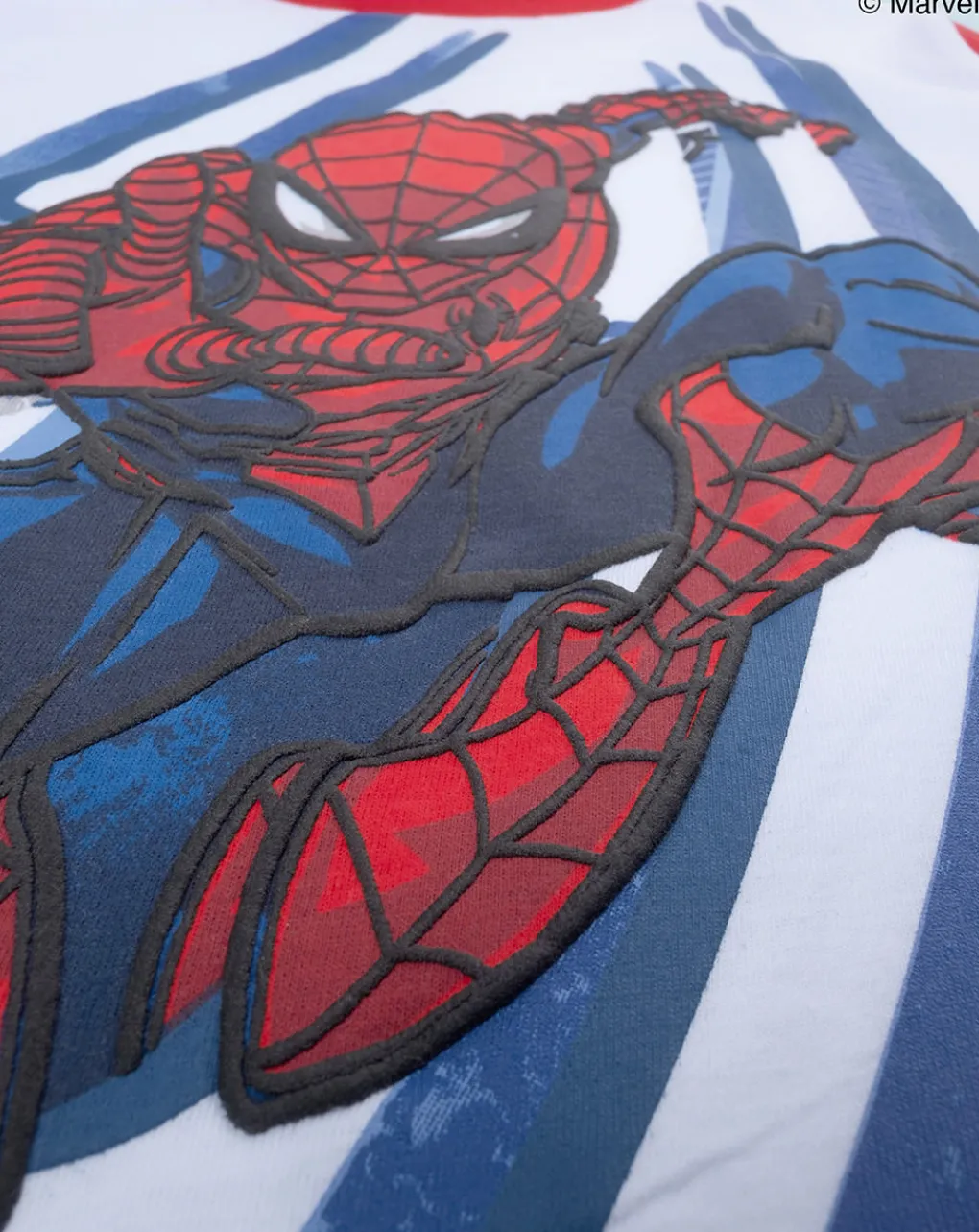 Prenatal Pigiami-Pigiama Bimbo "Spiderman” Rosso