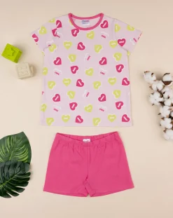 Prenatal Pigiami-Pigiama Jersey Bimba "Cuori”