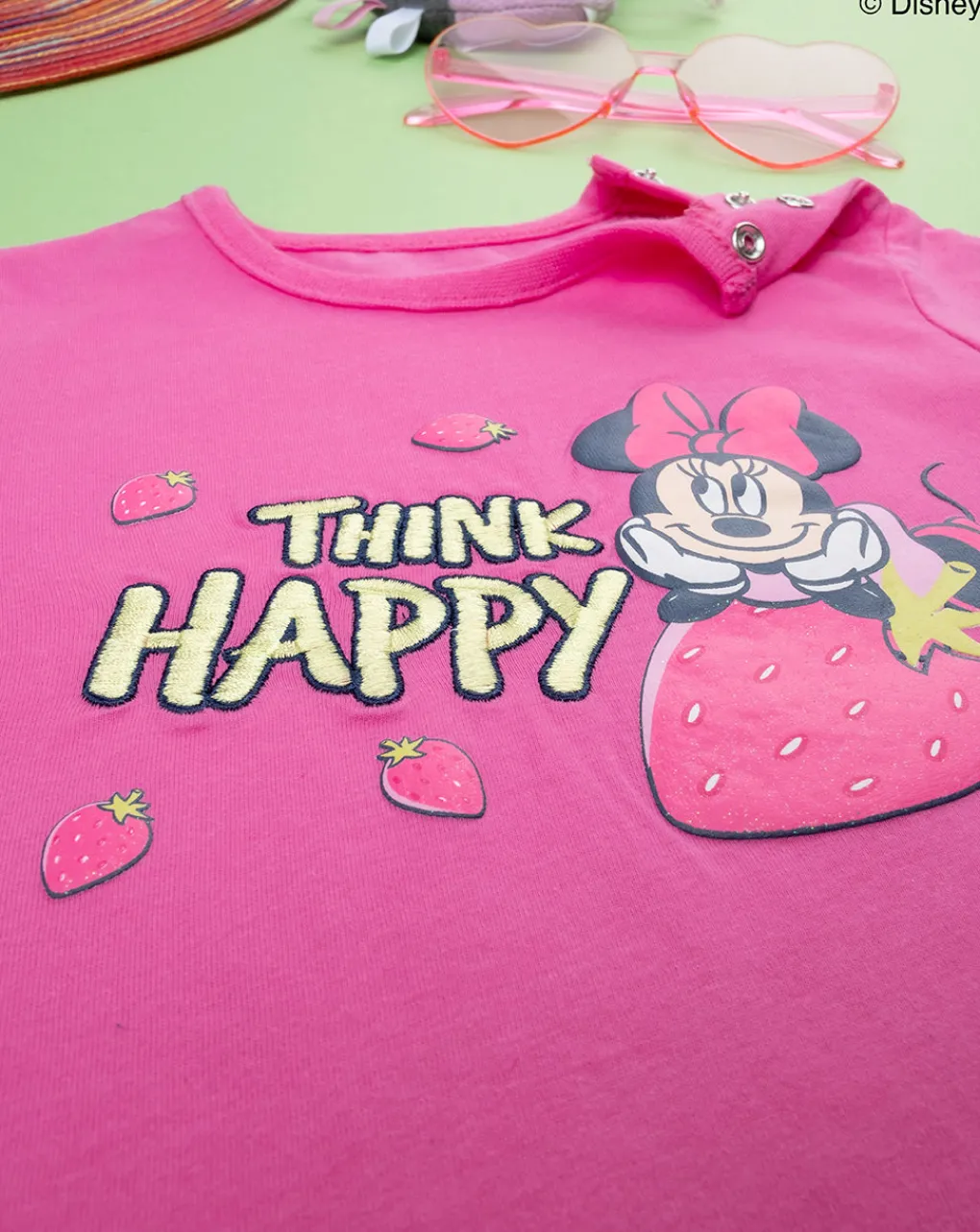 Prenatal Pigiami-Pigiama Jersey Bimba "Minnie” Rosa