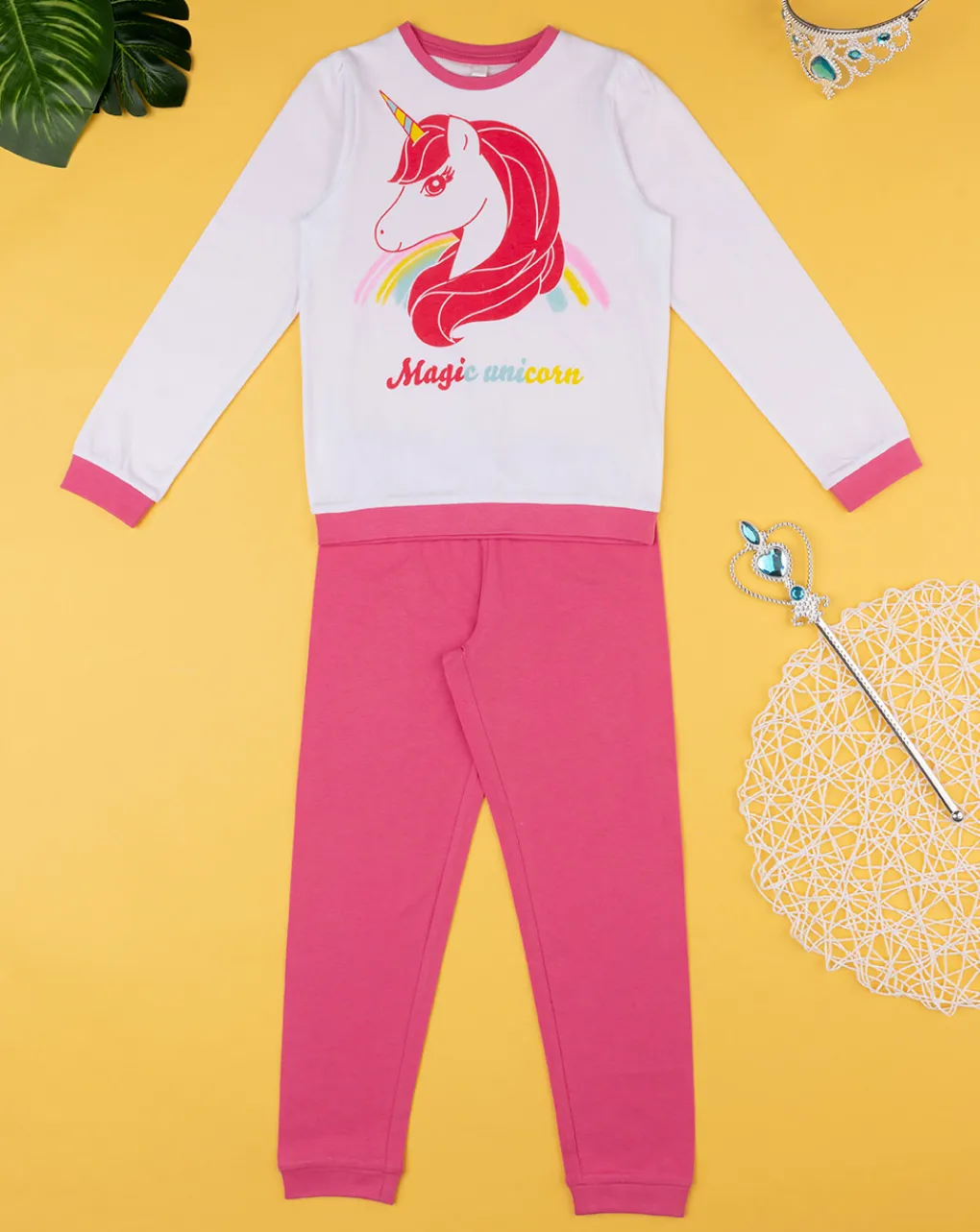 Prenatal Pigiami-Pigiama Jersey Bimba "Unicorno”