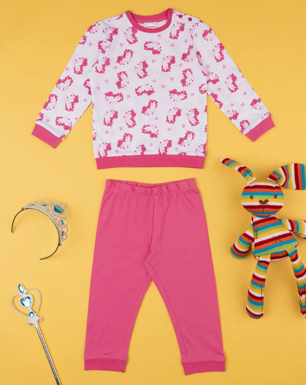 Prenatal Pigiami-Pigiama Jersey Bimba "Unicorno”