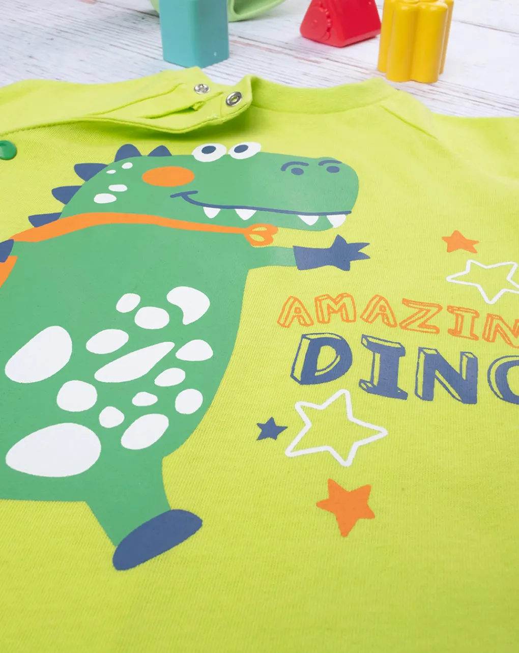 Prenatal Pigiami-Pigiama Jersey Bimbo "Dinosauro”