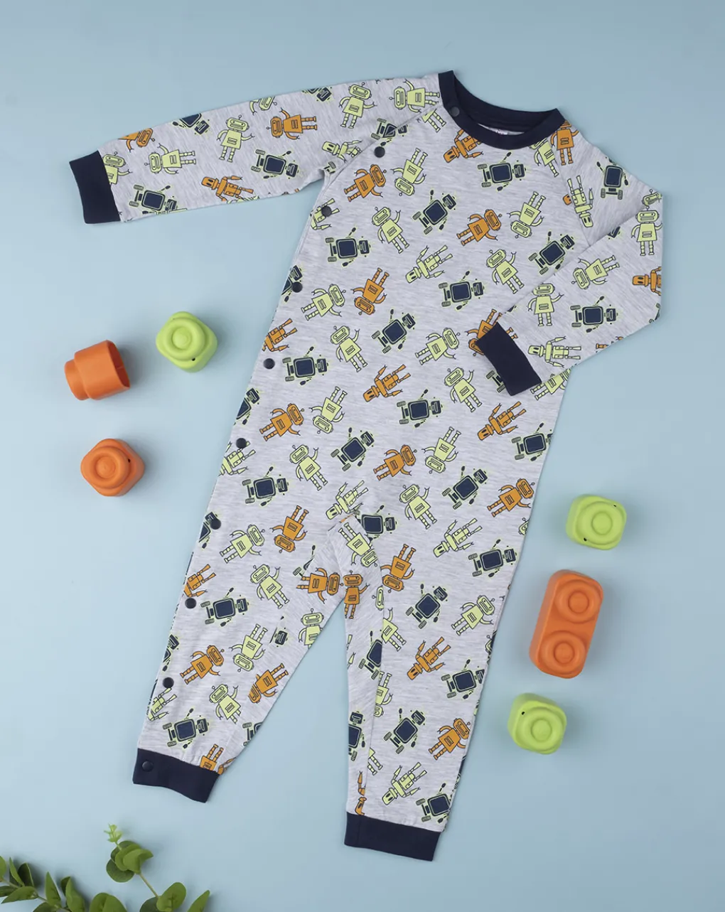 Prenatal Pigiami-Pigiamone Boy "Robot”