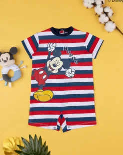Prenatal Pigiami-Pigiamone Jersey Bimbo "Mickey” Organic Cotton