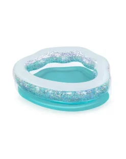 Bestway Piscine Braccioli E Salvagenti-Piscina Per Bambini Conchiglia Scintillante 150X127X43 Cm -