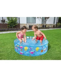 Bestway Piscine Braccioli E Salvagenti-Piscina Rigidafantasia Mare 122×25 Cm -
