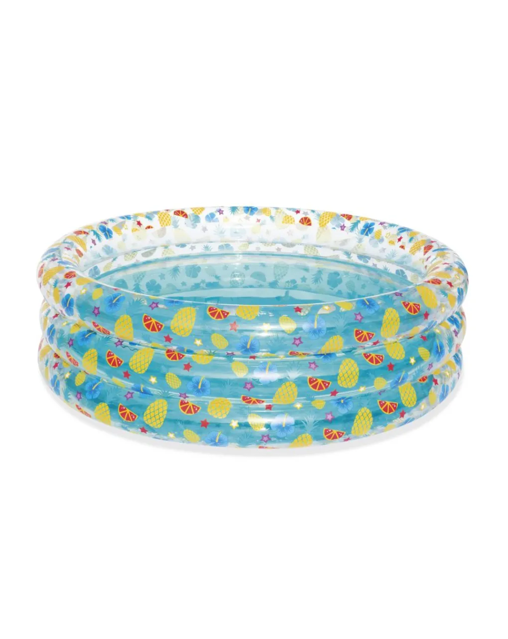 Bestway Piscine Braccioli E Salvagenti-Piscina Sea Life Trasparente A 3 Anelli 170×53 Cm -
