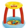 Bestway Piscine Braccioli E Salvagenti-Piscinetta Amici Animali 89X89X84 Cm Struttura Con Tettuccio Interattivo. Include 15 Palline Colorate -
