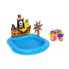 Bestway Piscine Braccioli E Salvagenti-Play Center Nave Pirati 140X130X104 Cm Con Polpo E Accessori Gonfiabili -