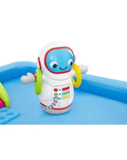 Bestway Piscine Braccioli E Salvagenti-Play Center Piccolo Astronauta 228X206X84 Cm -