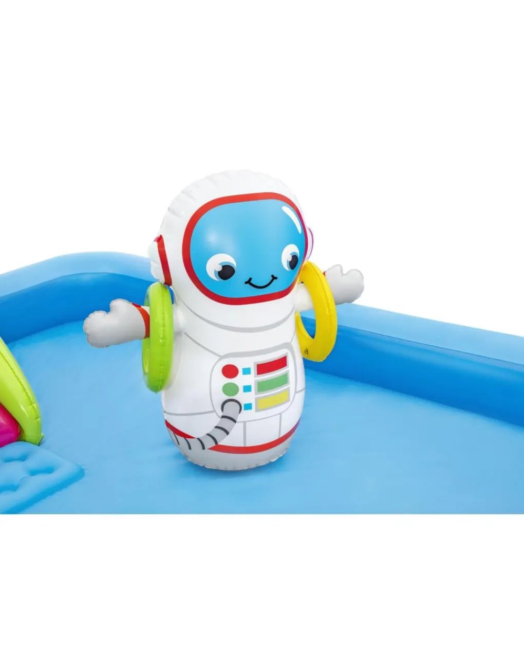 Bestway Piscine Braccioli E Salvagenti-Play Center Piccolo Astronauta 228X206X84 Cm -